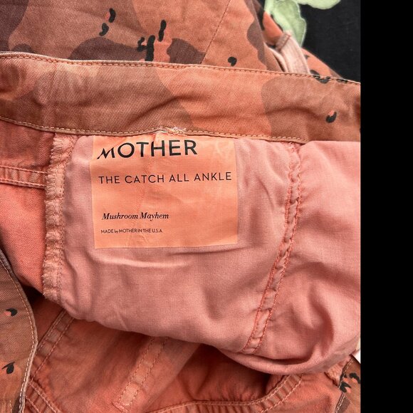 Mother Coral Camo Cargo Pants SZ: 33 - Picture 5 of 10